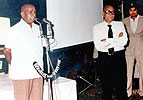 Dr. B.N.B. Rao addressing, 1985
